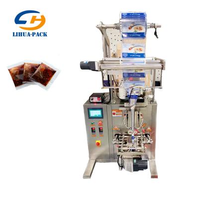 China Cost Effective Food VFFS Ginger Garlic Paste Packing Machine Soy Sauce Packing Machine for sale