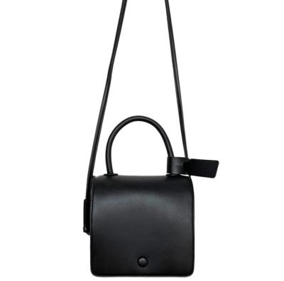 China Normcore / Fashion Minimalist Women's Solid Color Handbag With PU Leather Square Shape for sale