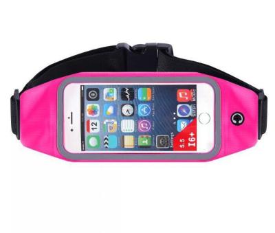 China Other Screen Outdoor Sports Fashion Transparent Running Belt Bag With Custom Logo for sale