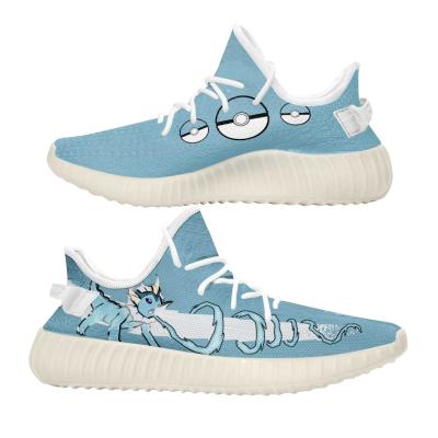 China Fashion Trend DIY Anime Sneakers Fan Custom Basketball Trainers Vaporeon Shoes Pokemon Custom Shoes for sale