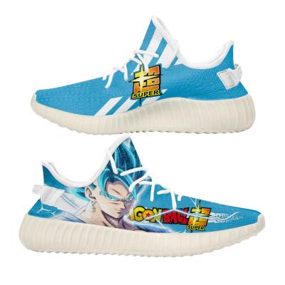 China Fashion Trend DIY Anime Sneakers Fan Custom Shoes Dragon Ball Super Custom Shoes Vegito Basketball Trainers for sale