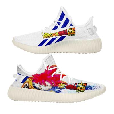 China Fashion Trend DIY Anime Sneakers Fan Basketball Trainers Saiyan Goku Custom God Super Shoes Dragon Ball Super Custom Shoes for sale