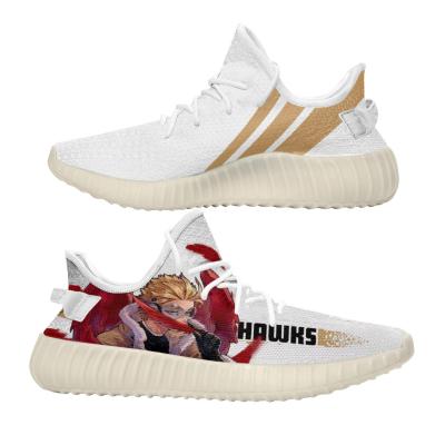 China Fashion Trend DIY Anime Sneakers Fan Basketball Coaches Keigo Takami Hawks Shoes My Hero Academia Custom Shoes for sale