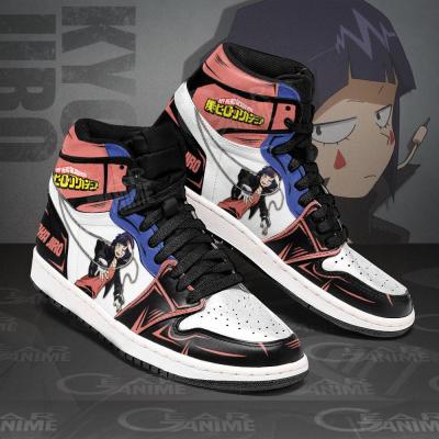 China Custom Fashion Trend DIY Anime Fan Sneakers Kyoka Jiro My Hero Academia Mens Womens Basketball Shoes Trainers Sports Shoes for sale