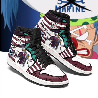 China Fashion Trend DIY Anime Fan Boa Sneakers Hancock One Piece Men's Women's Basketball Shoes Trainers Custom Made Sports Shoes for sale