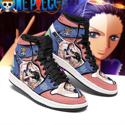 China Custom Made Mr. 2 Men's Women's Basketball Shoes Trainers Sports Shoes One Piece Anime Fan Sneakers Fashion Trend DIY Kenpo Okama Skill bean clay for sale