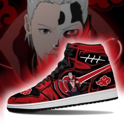 China Fashion Trend DIY Anime Fan Sneakers akatsuki hidan hidan men women basketball shoes trainers custom made sports shoes for sale