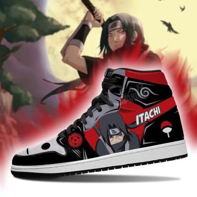 China Fashion Trend DIY Anime Fan Anbu Itachi Sneakers Mens Womens Basketball Shoes Trainers Sports Shoes for sale