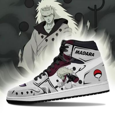 China Fashion trend DIY anime fan sneakers rikudou madara mens womens basketball shoes trainers custom made sports shoes for sale