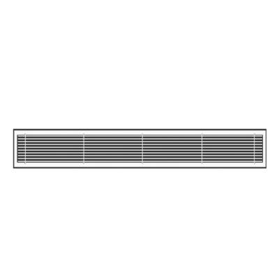 China Mediterranean Decorative Duct Air Conditioner Outlet Vent Linear Vent Diffusers Ceiling Stainless Steel Bar Grill for sale