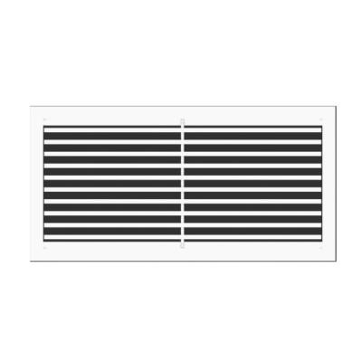 China Mediterranean Air Conditioner Supply Air Vent Grilles Bar Grills Aluminum Linear Diffusers For Air Conditioning Duct for sale