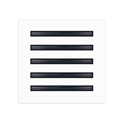 China Easy Installation Aluminum Linear Slot Diffuser Air Grille Size For HVAC Air Conditioning System for sale