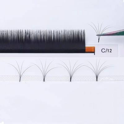 China Less Stick Fan 0.03mm 0.05mm Fan 0.03mm 0.05mm Eyelash Extensions Mega Volume Easy Fanning Cashmere Fans Automatic Eyelashes 0.07mm for sale