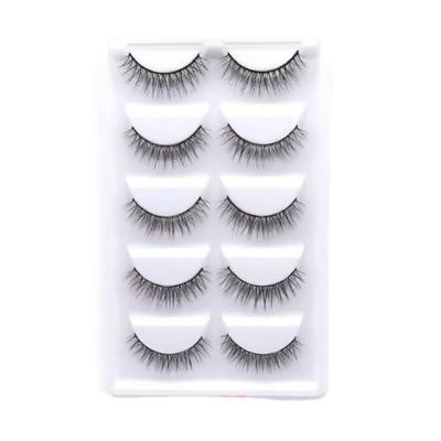 China Long Natural Popular Products In Malaysia Real False 3D Eyelashes Premium Eyelashes Attractive Mink 3d Eyelashes for sale