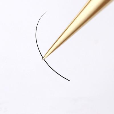 China Matte 0.15mm 0.2mm Long Classic Eyelash Extension Different Natural Black Eyelash Extensions Provides Single Individual Lashes for sale