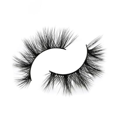 China Wholesale 100% Real Natural Long Factory Mink Fur Eyelash 3d Siberian Mink Lashes for sale