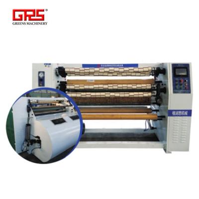 China BOPP tape slitting and rewinding tape machine automatic cello tape making machine/cello tape slitting machine for sale