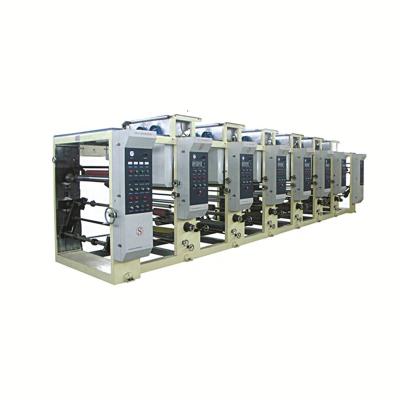 China Printer Cheap Packaging Tape Rotogravure Paper Printing Machine for sale