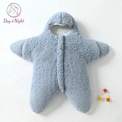 China Viable Most Popular Baby Sleeping Bag Anti Kick Quilt Lamb Cashmere Thickened Baby Zipper Sleeping Bag MY08L077 for sale