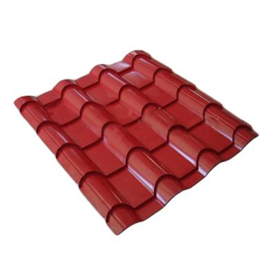 China Waterpoof; 828 Brazil Roofing Material Building Material Fire Proof Rustproof Exterior Chinese Brown Color Glazed Sheet Tile Panels for sale