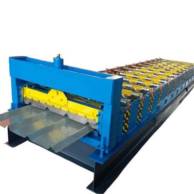 China Construction Material Shops Building Material IBR Trapezium Iron Metal Sheet Steel Sheet Roll Forming Machine HS Code in UAE for sale