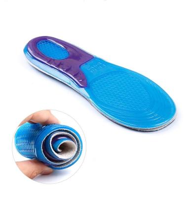 China Sports Shoes Insole Sports Massage Silicone Gel Insoles Arch Support Orthopedic Plantar Fasciitis Insoles For Shoes for sale