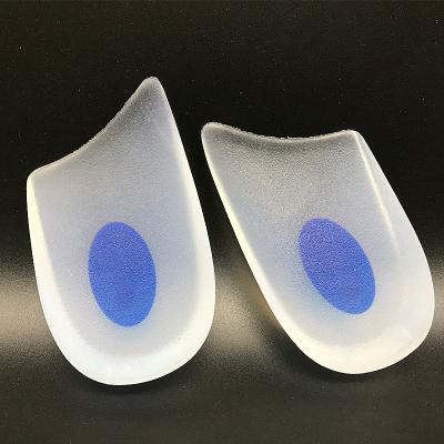 China SILICONE HEEL CUSHIONS Amazon Massage Foot Care Silicon Heel Cushions Silicone Gel Shoes Pad for sale