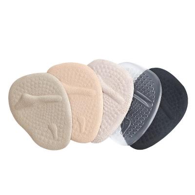 China Non-slip Gel Dot Forefoot Pad Gel Strap Sandal Women's Insoles Women's High Heel Foot Care Yard Massage Pad for sale