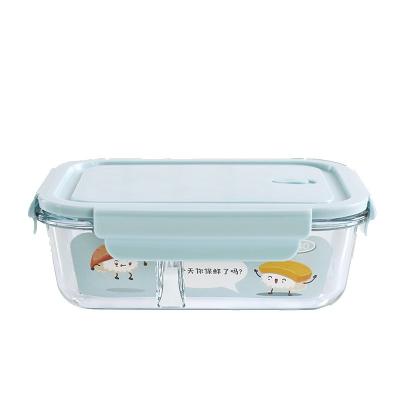 China wholesale rectangular glass stocked microwave food bowl for sale