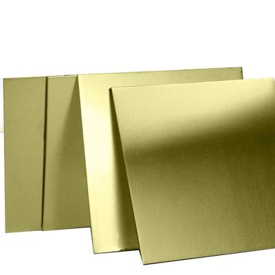 China Industrial C26000 C27000 C28000 1 2 3 4 5 6 7 8 mm brass sheet plate and sample available for sale