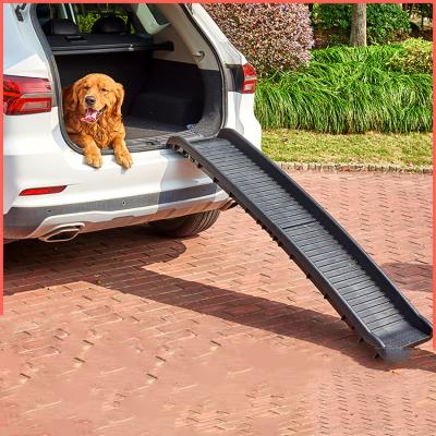 China Dogs Foldable Dog Ramp For Car Plastic Dog Car Ramp for sale