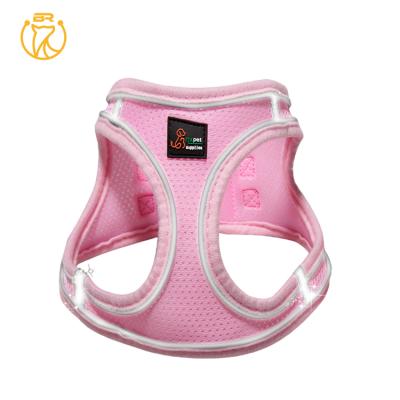 China High Quality Reflective Adjustable Dog Harness and Leash Set for sale