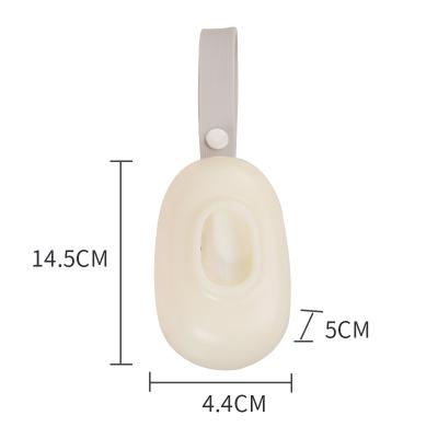 China 2022 New Sustainable Silicone Pet Outdoor Toilet Waste Bag Dispenser for sale