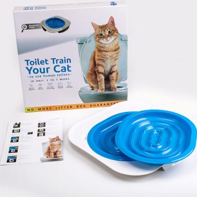 China Sustainable Cat Toilet Training Teach Pet Cat To Use Toilet Training Cat Toilet Seat for sale