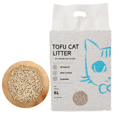 China 6L Viable Cat Litter Sale Natural Organic Bulking Buy Bulk Mineral Clay Bentonite Premium Cat Litter for sale