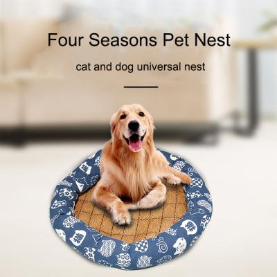 China Breathable Pet Supplies Nest Washable Cat Dog Kennel Soft Breathable Pad Non-slip New Design for sale