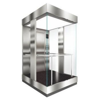 China FUJI HSEE Contemporary Glass Capsule Elevator Guided Panoramic Elevator for sale