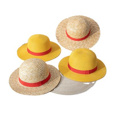 China Wholesale New Fashion Promotional Women Brim Women Lady Summer Panama Wheat Straw Hats Large Eco-Friendly for sale