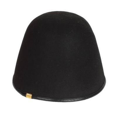 China Warm up hot sale fashion logo winter women custom made solid color wool bucket hats for sale