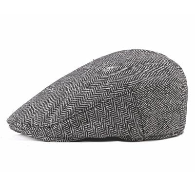 China Wholesale Fashion Classic Cotton Newsboy Unisex 100% Eco-Friendly Painter Beret Hat Custom Ivy Caps for sale