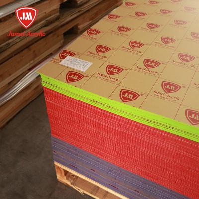 China Jumei Factory Wholesale Acrylic 1.8-30 Mm Thickness Colored Cast Acrylic Sheet for sale