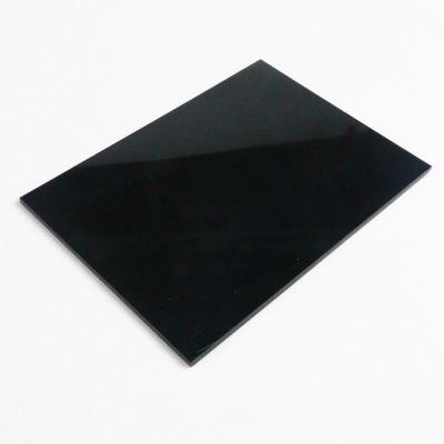 China Advertising Shows Hot Customized Matte Black Day Night Acrylic Sheet For Advertising Signage for sale