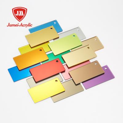 China Self Adhesive Acrylic Gold Tinted Mirror Frame Acrylic Plastic Sheet Plate Sheets 040 for sale