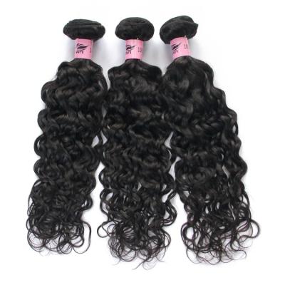 China Wholesale Water Wave Bundles Virgin Raw Cambodian Natural Water Wave Hair Cuticle Aligned Hair Extensions for sale