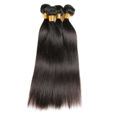 China Factory Price Wholesale Bulk Wave Remy Human Hair Weaving Bundles Seller Unprocessed Indian Raw Silky Straight Human Hair for sale