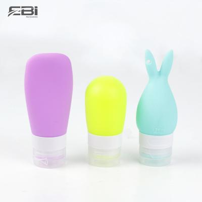 China Eco-friendly Cosmetic Packaging Plastic Soft Squeeze Cosmetic Tube With Flip Cap for sale