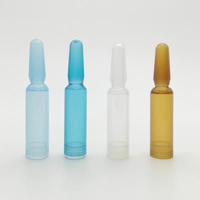 China 1.5ml 2ml 3ml 5ml Cosmetic Empty Plastic Skin Care Serum Ampoule Bottle for sale