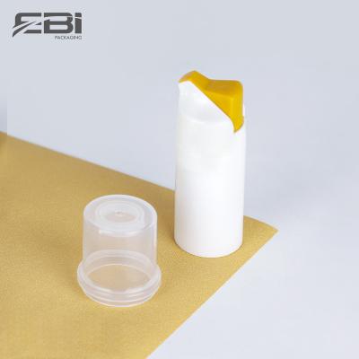 China 60ml 100ml cosmetic airless plastic toothpaste tube bottle for toothpaste for sale