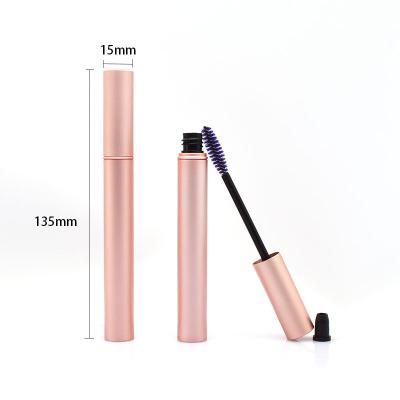 China Pink 10ml Mascara Bottle Cosmetic Packaging Empty Mascara Wand Tube With Brush for sale