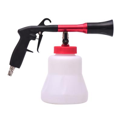 China Aluminium alloy Tornado interior cleaning gun engine cabin ceiling interior cleaning foam gun fan beauty tool for sale